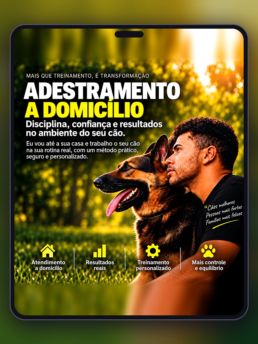 Arte K9 Training: adestramento a domicílio