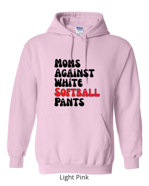 Thumbnail: White Softball Pants Hoodie