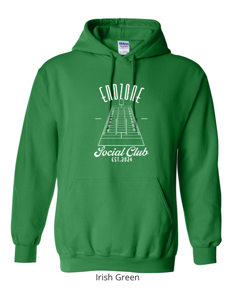 Thumbnail: End Zone Social Club Football Hoodie