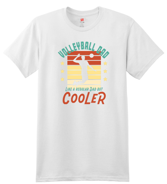 Thumbnail: Cool Volleyball Dad Tee