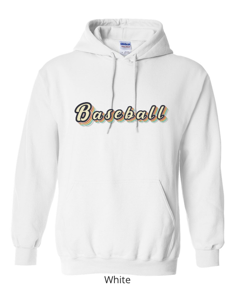 Thumbnail: Retro Lettered Baseball Hoodie