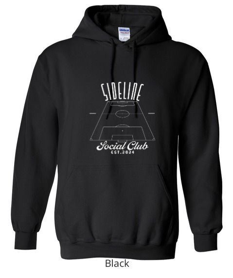 Thumbnail: Sideline Social Club Soccer Hoodie