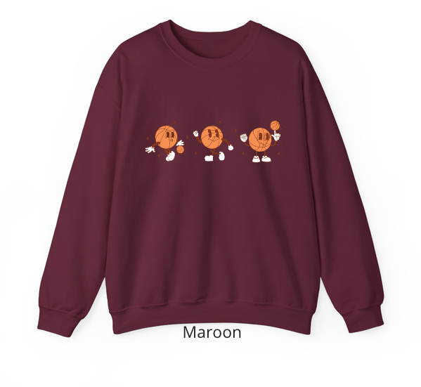 Thumbnail: Vintage Basketball Character Crewneck Sweatshirt