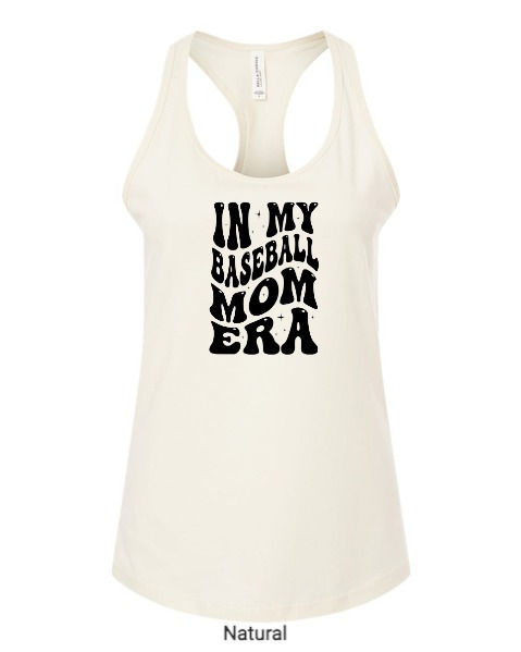 Thumbnail: Baseball Mom Era Racerback Tank Top