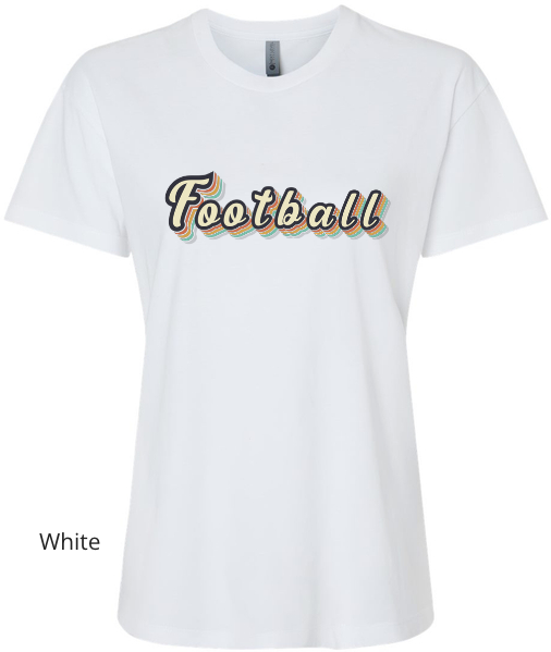 Thumbnail: Retro Lettered Football T-Shirt