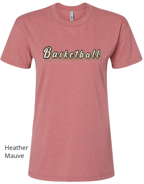Thumbnail: Retro Lettered Basketball T-Shirt