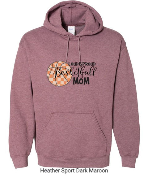 Thumbnail: Loud&Proud Basketball Mom Hoodie