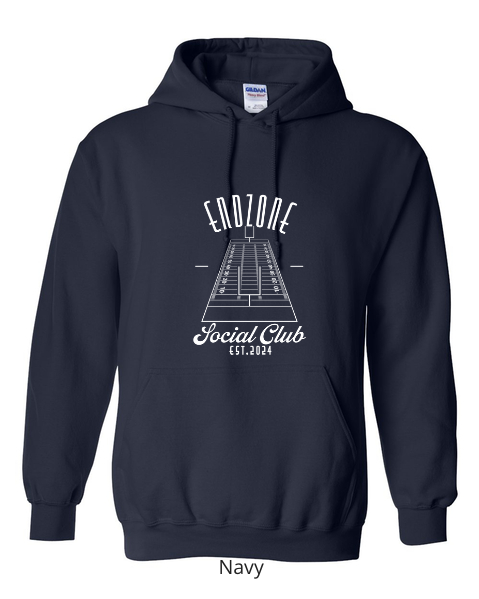 Thumbnail: End Zone Social Club Football Hoodie