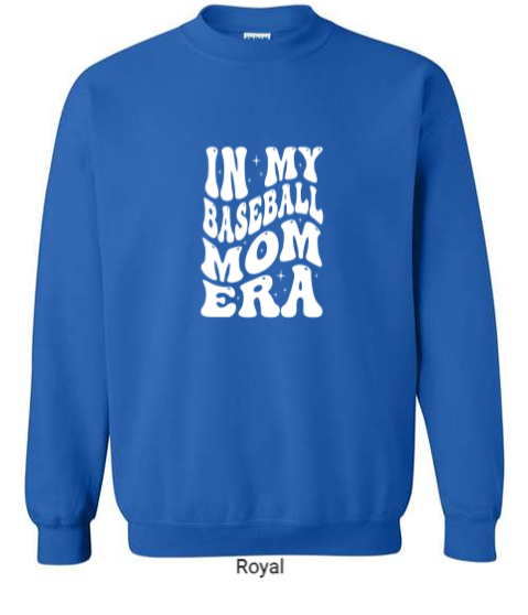 Thumbnail: Baseball Mom Era Crewneck Sweatshirt