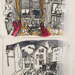 Dessins préparatoires.