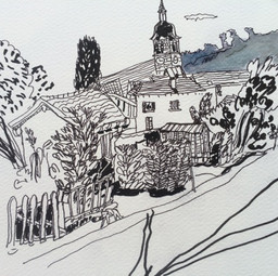 Dessin préparatoire.