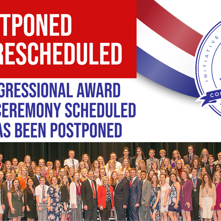 Wyoming Congressional Awards postpones April 5 ceremony