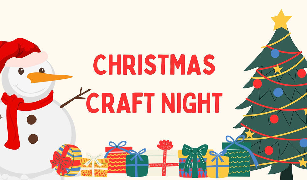 Christmas Craft Night