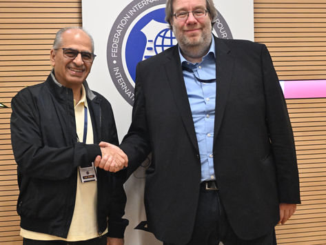 FISpT Pays Tribute to WFDF Secretary General Volker Bernardi