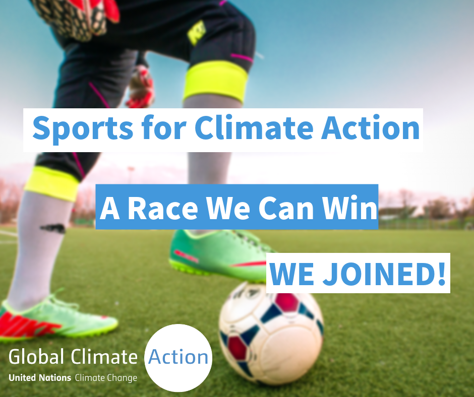INTERNATIONAL SPORT FOR ALL FEDERATION JOINS UN SPORTS FOR CLIMATE ACTION FRAMEWORK