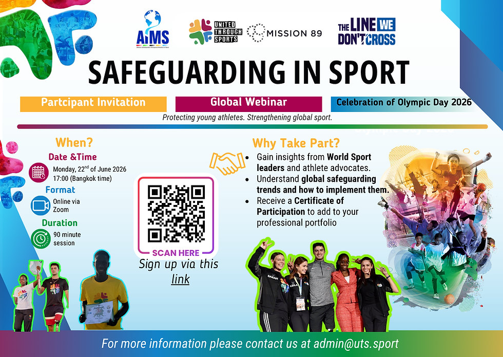 Where We Draw The Line: A UTS Global Safeguarding Webinar