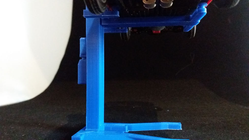 Thumbnail: Single post lift Diorama 1:24 1:25 scale