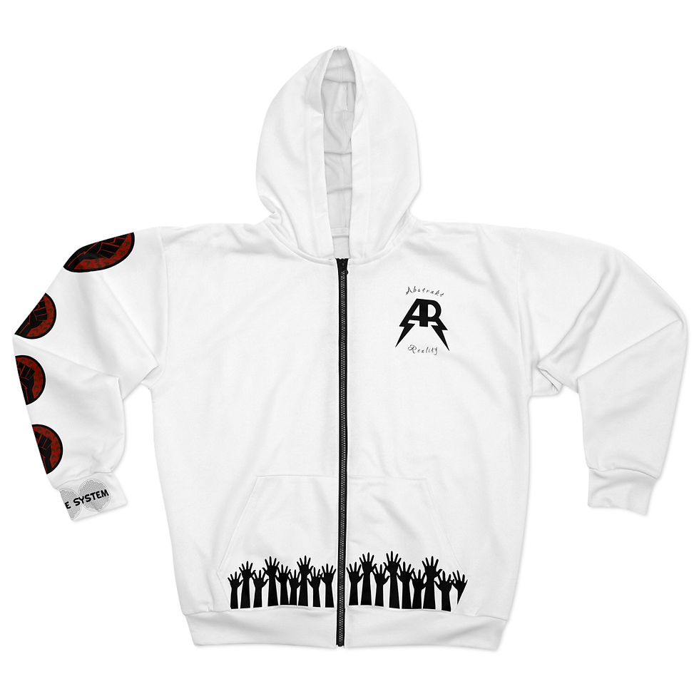 Unisex Don't Shoot Zip Hoodie