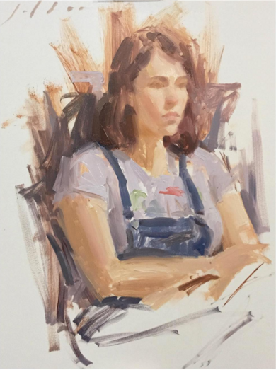 Thumbnail: Sitting Study from Life