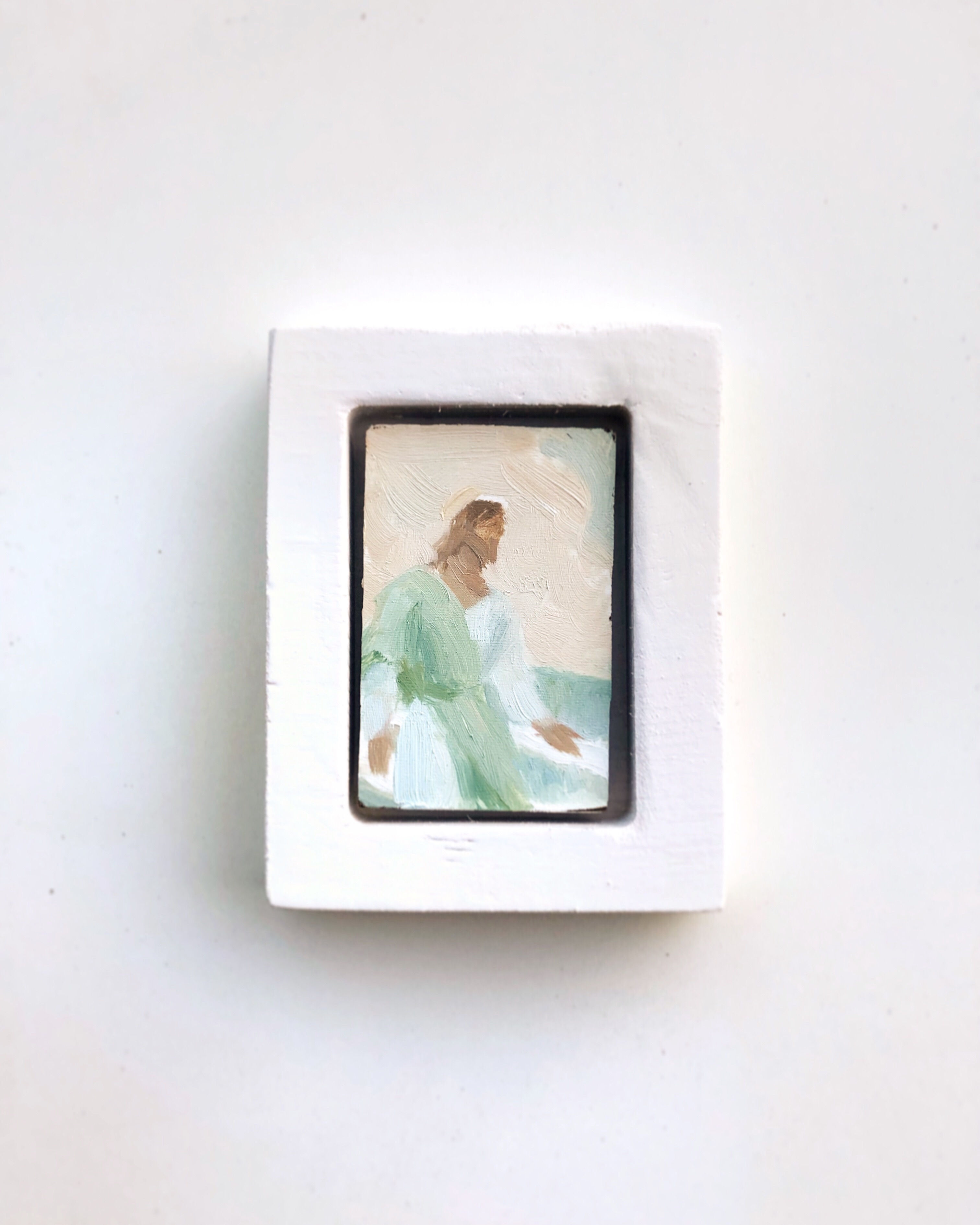 He felt the sea breeze