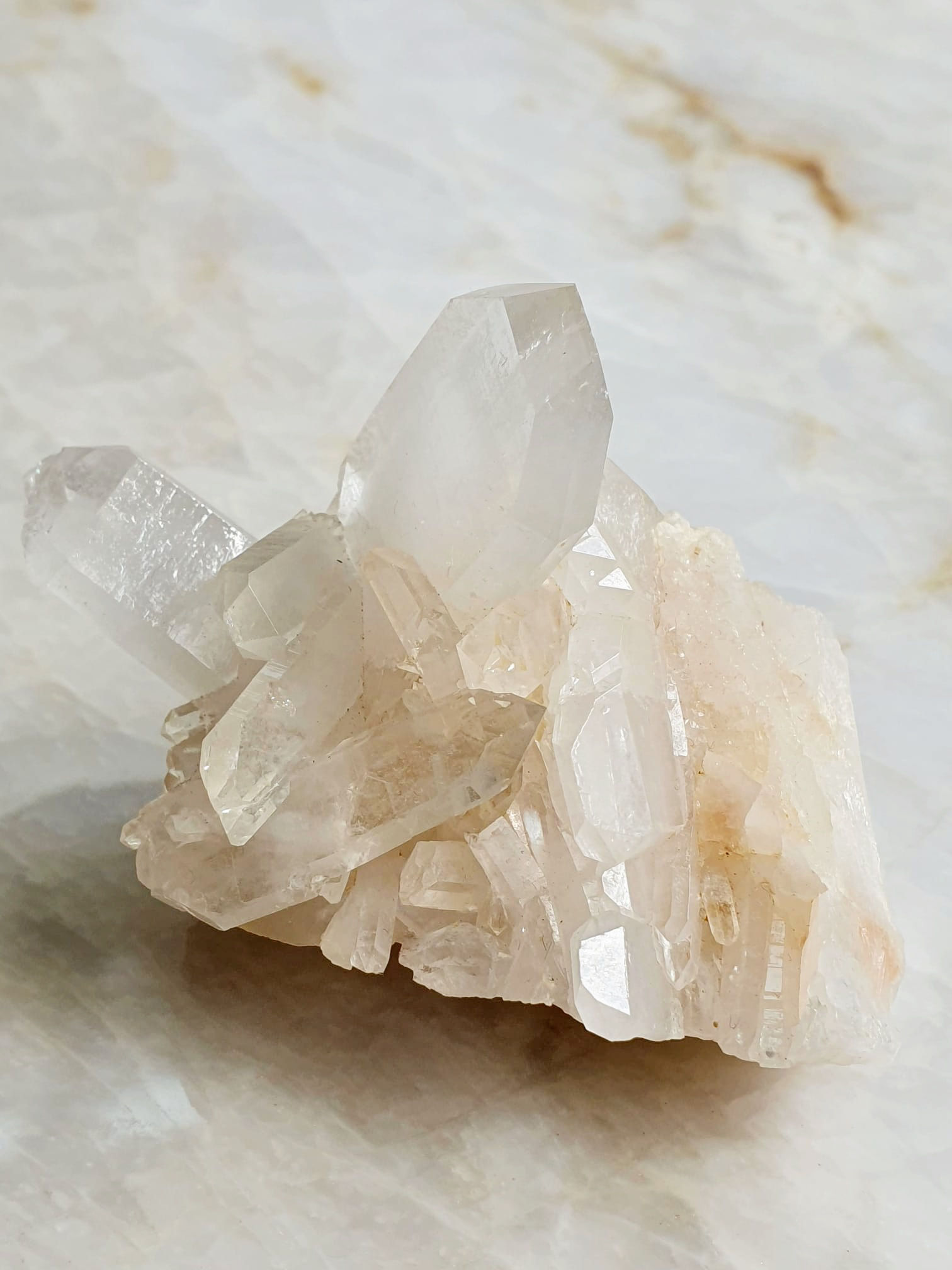 Clear Quartz Cluster/Points (High Grade)