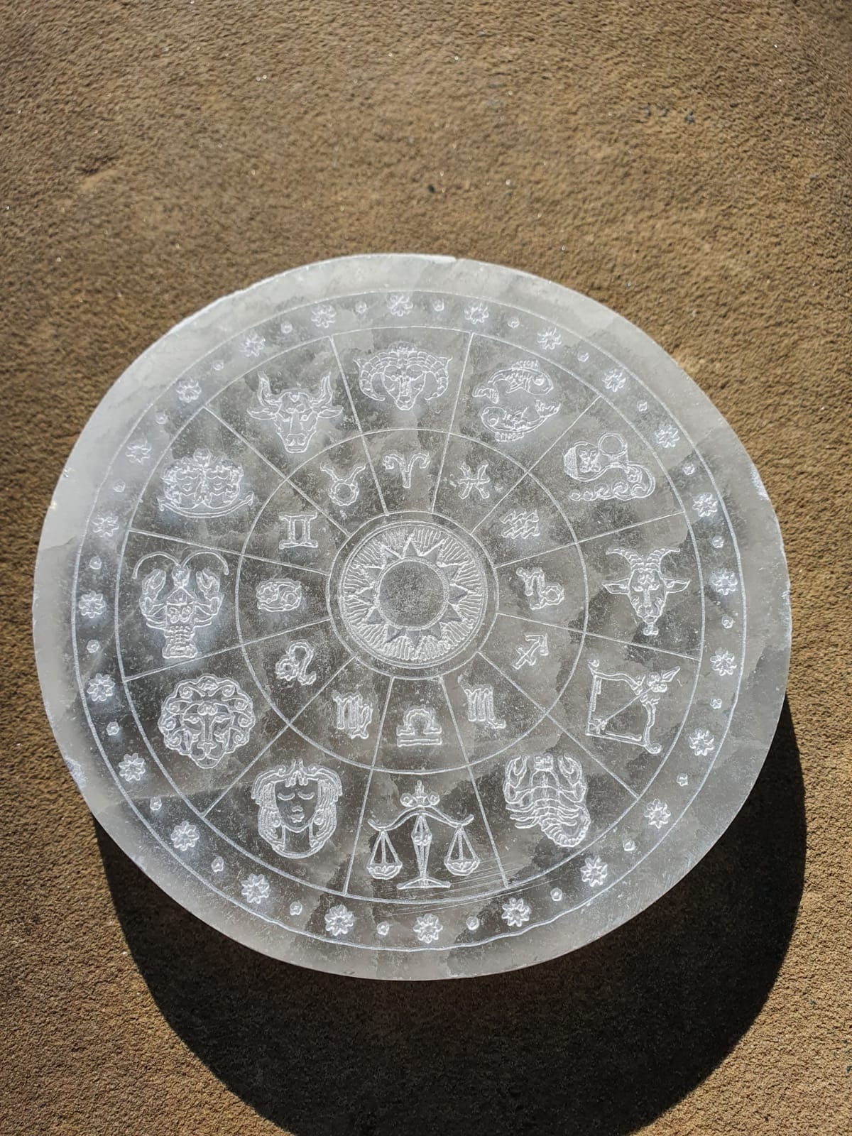 Zodiac Crystal Charging Grid (small) Close-Up