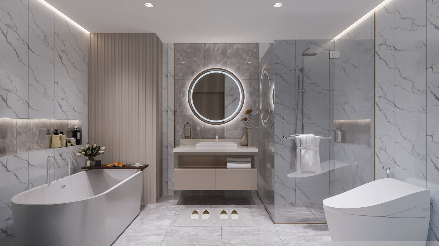 Chalong-Marina-Bay-View-Condo-Phuket-คอนโด-ภูเก็ต-Room-Type-E-Master-Bedroom-Toilet