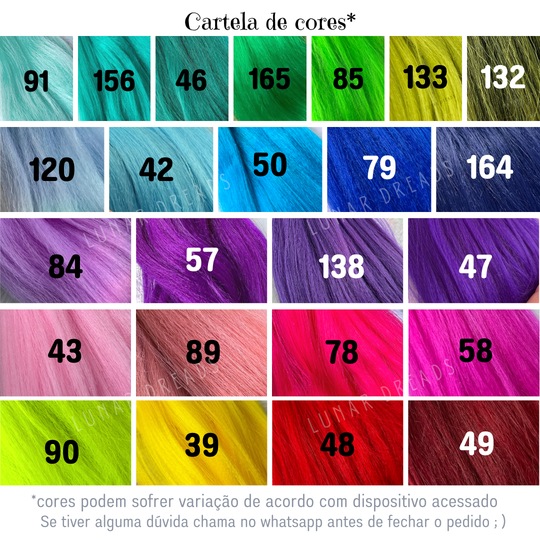 Miniatura: Trança removível criativa personalizada unitária