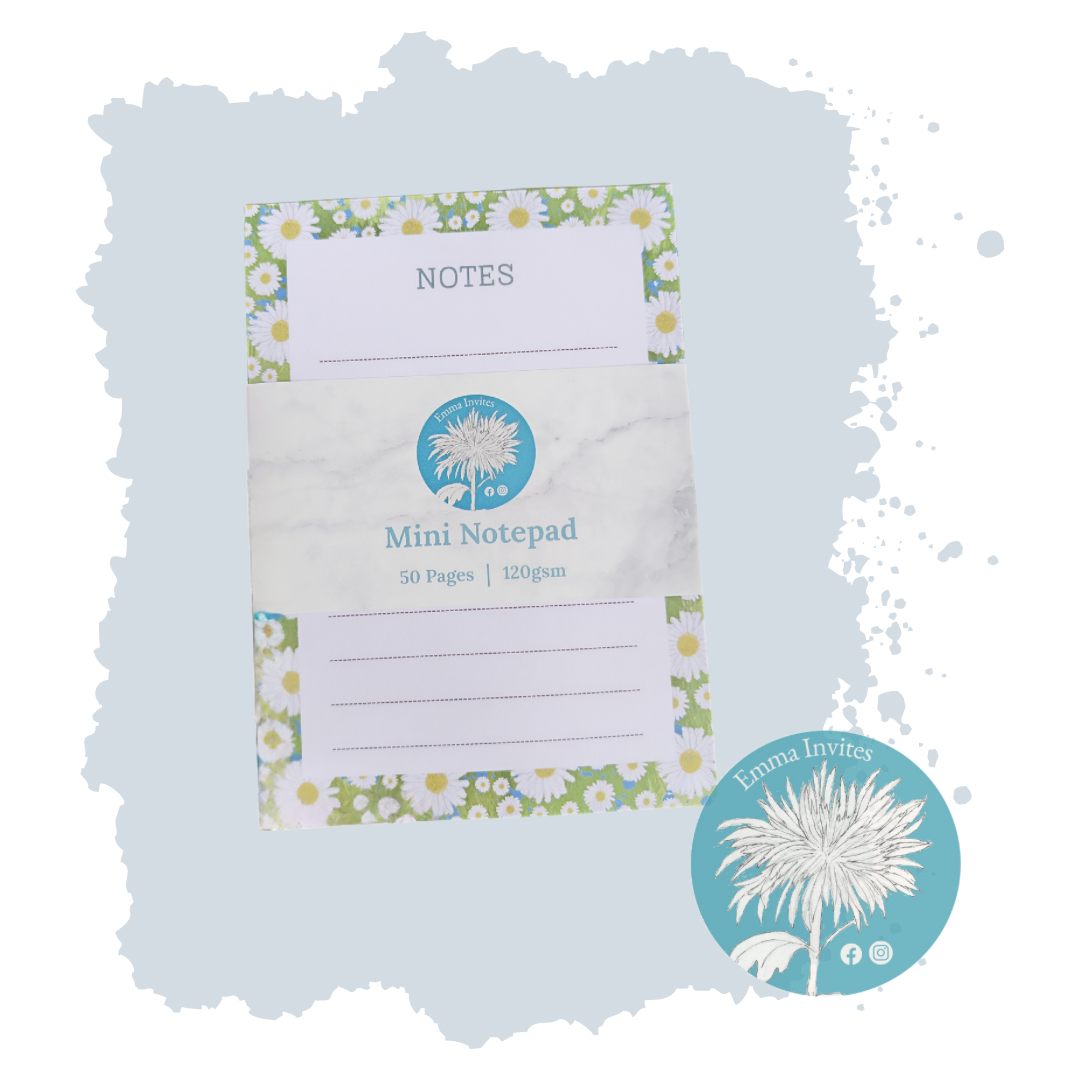 Daisy “Notes” mini notepad
