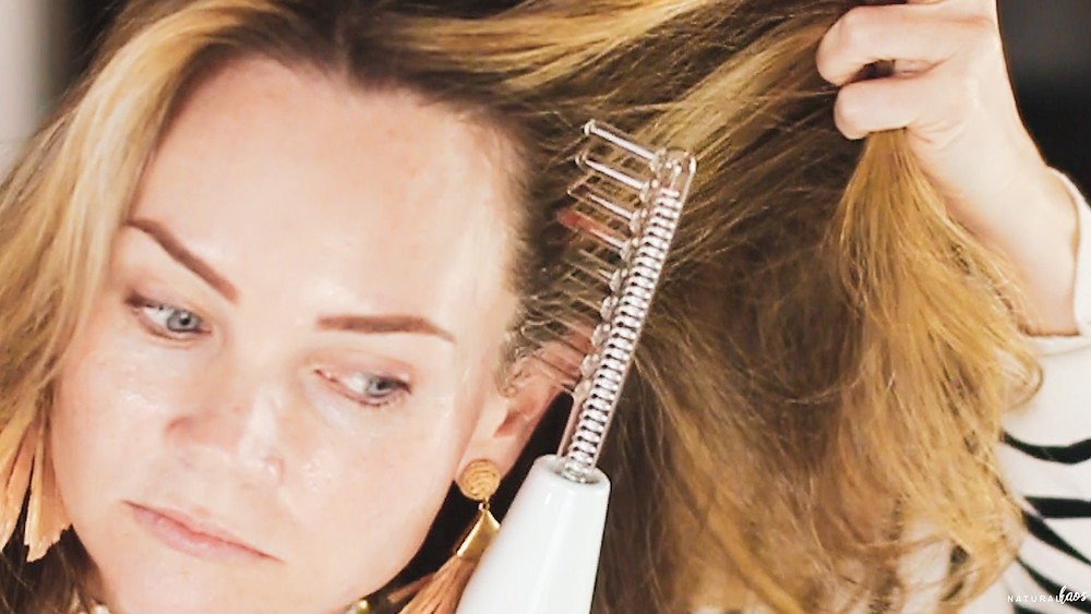 Natural Kaos Using High Frequency For Hair Growth