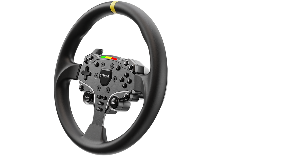 Thumbnail: Moza 12inch Round Wheel Mod for ES