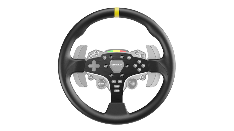 Thumbnail: Moza 12inch Round Wheel Mod for ES