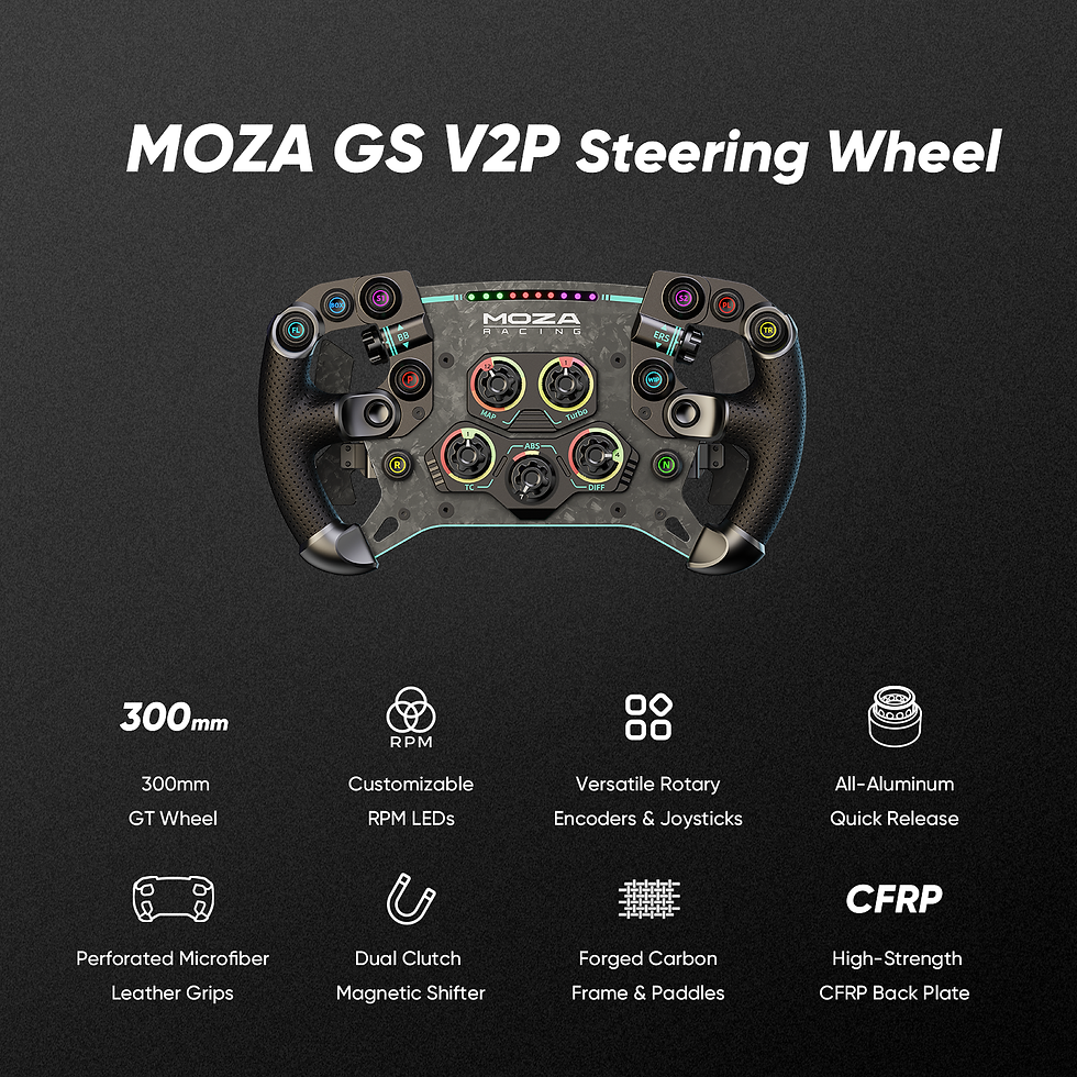 Thumbnail: Moza GS V2P GT Wheel