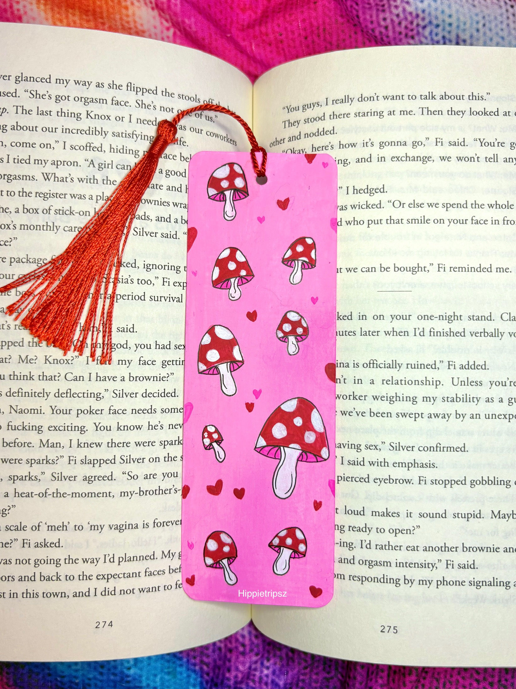 Red Mushroom Bookmark