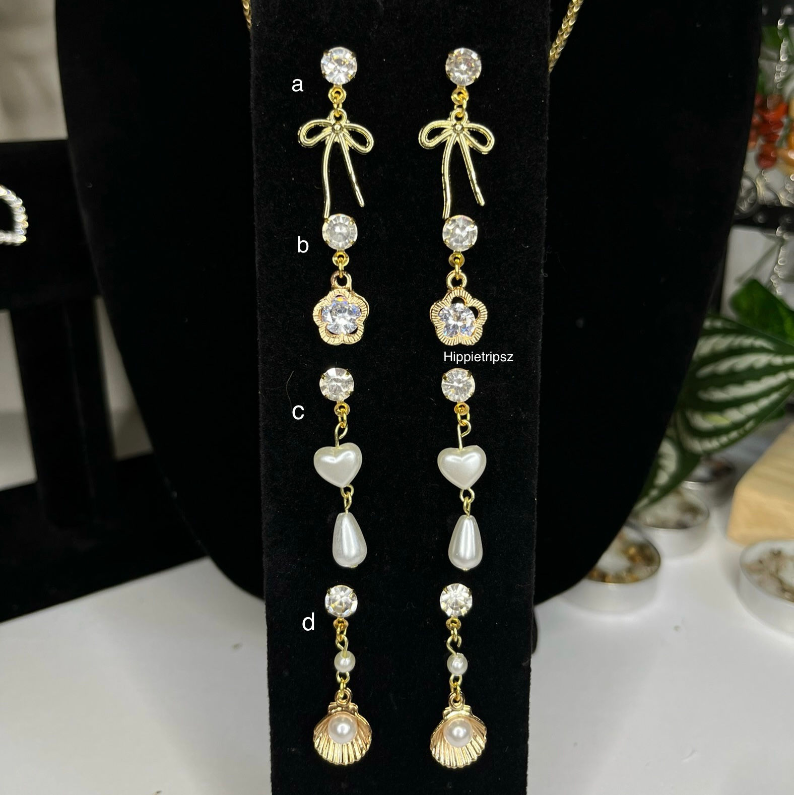 Dainty Gold Stud Earrings