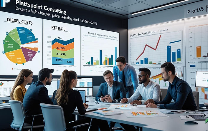 PlattsPoint Consulting, we audit diesel and petrol costs against Platts pricing to detect