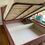 Miniatura: CAMA ELEVATÓRIA COM CABECEIRA EM TECIDO ROSA