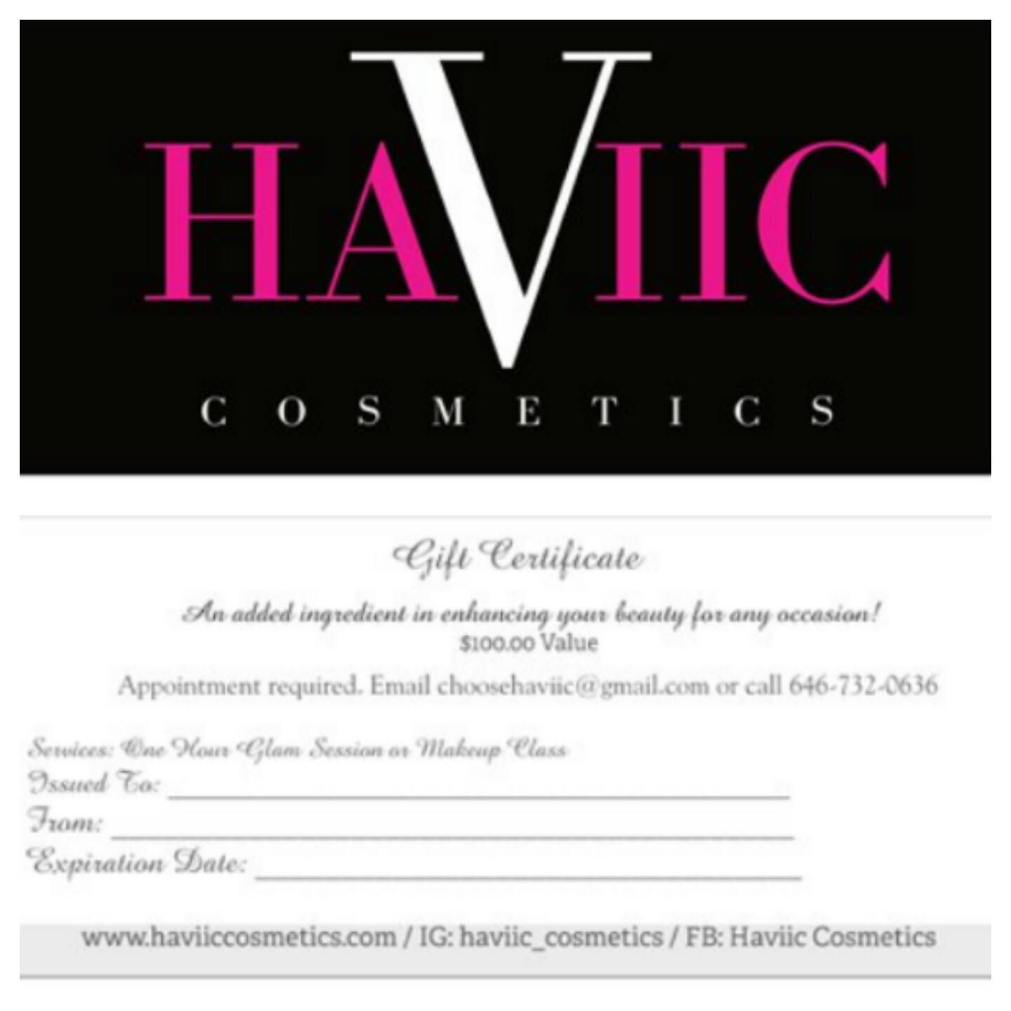 Gift Certifcate