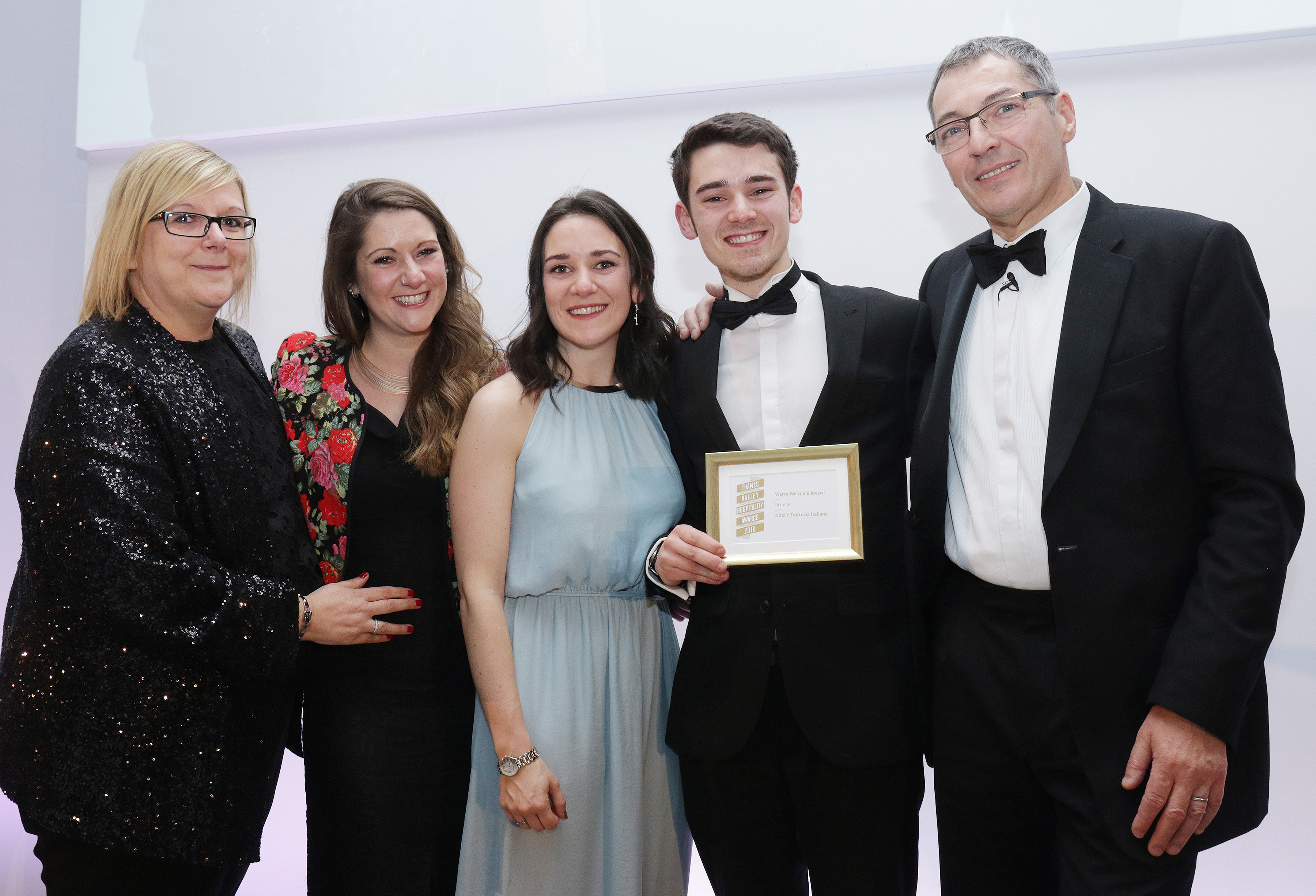Nino's Trattoria wins bronze in the Warm Welcome