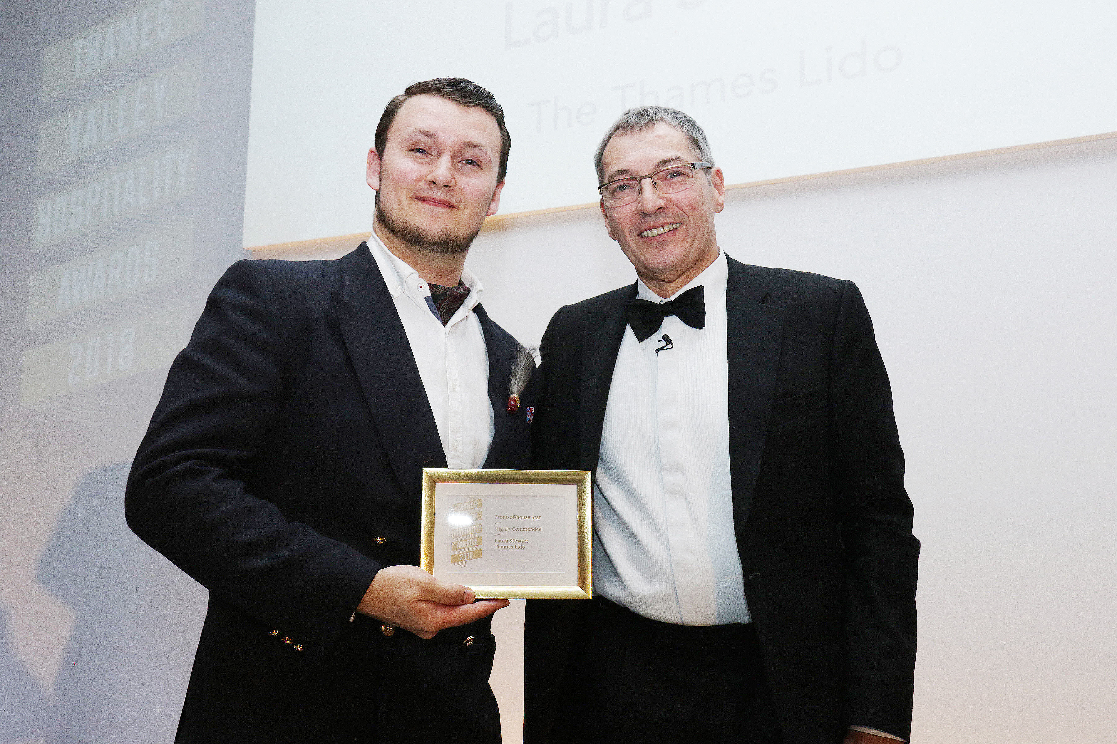 Thames Lido pick up Highly commended Front of House for Laura Stewart