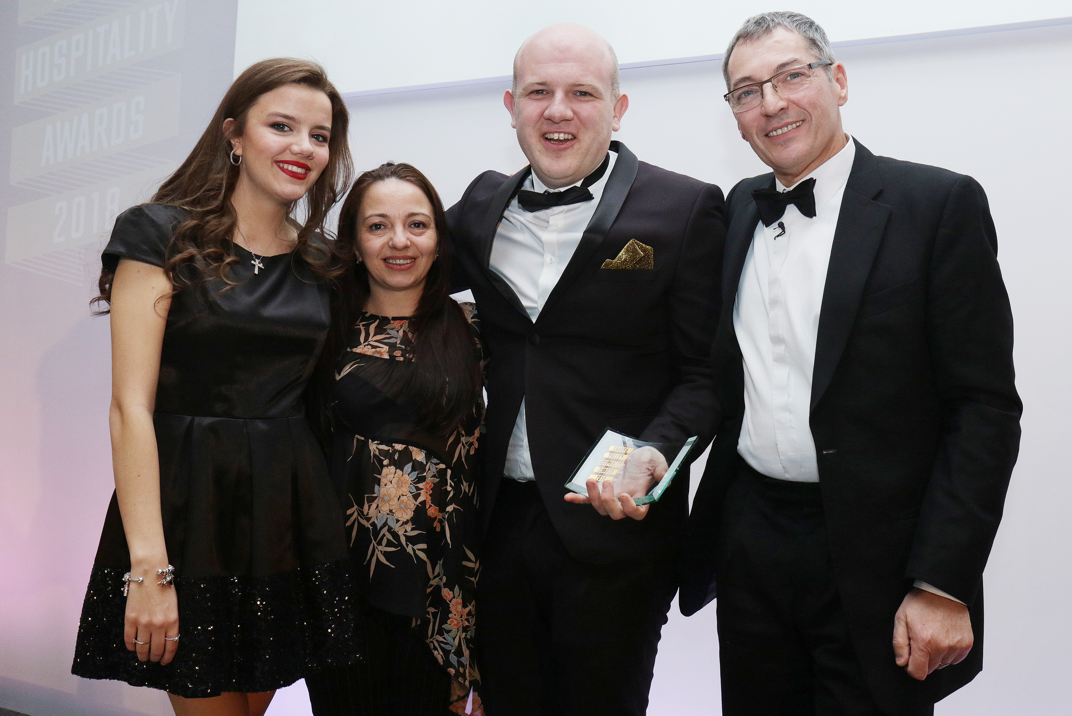 Richard Robbins of Hilton Reading wins the Front-of-House award