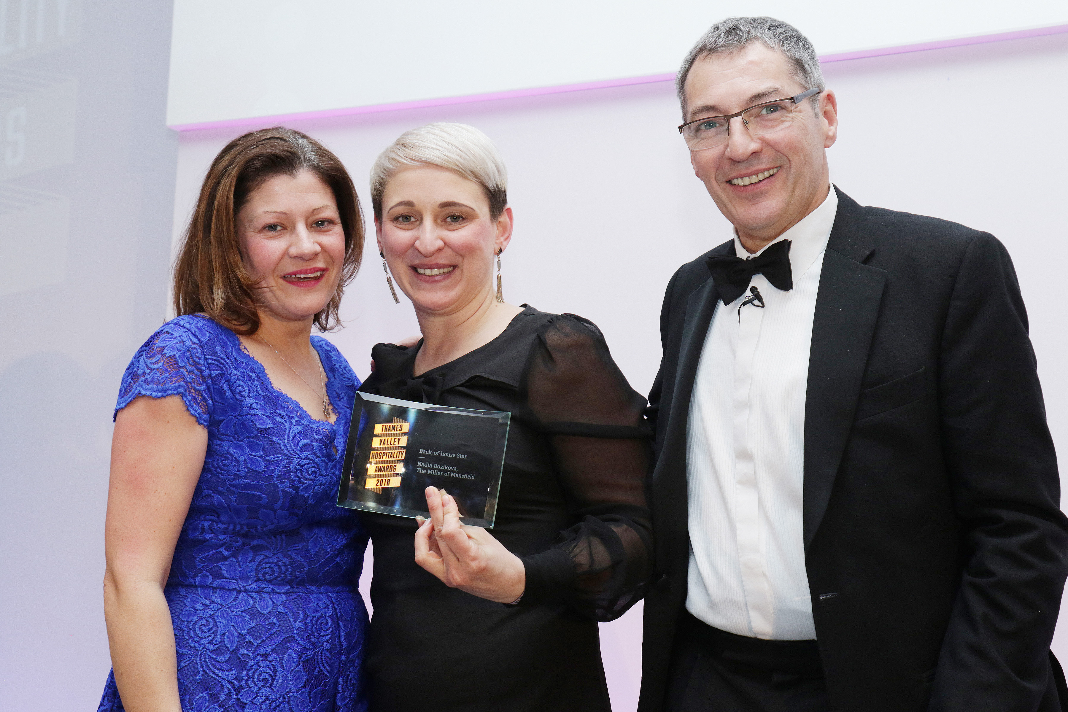 Nadia Bozikova wins Back-of-House star with her boss Mary Galer