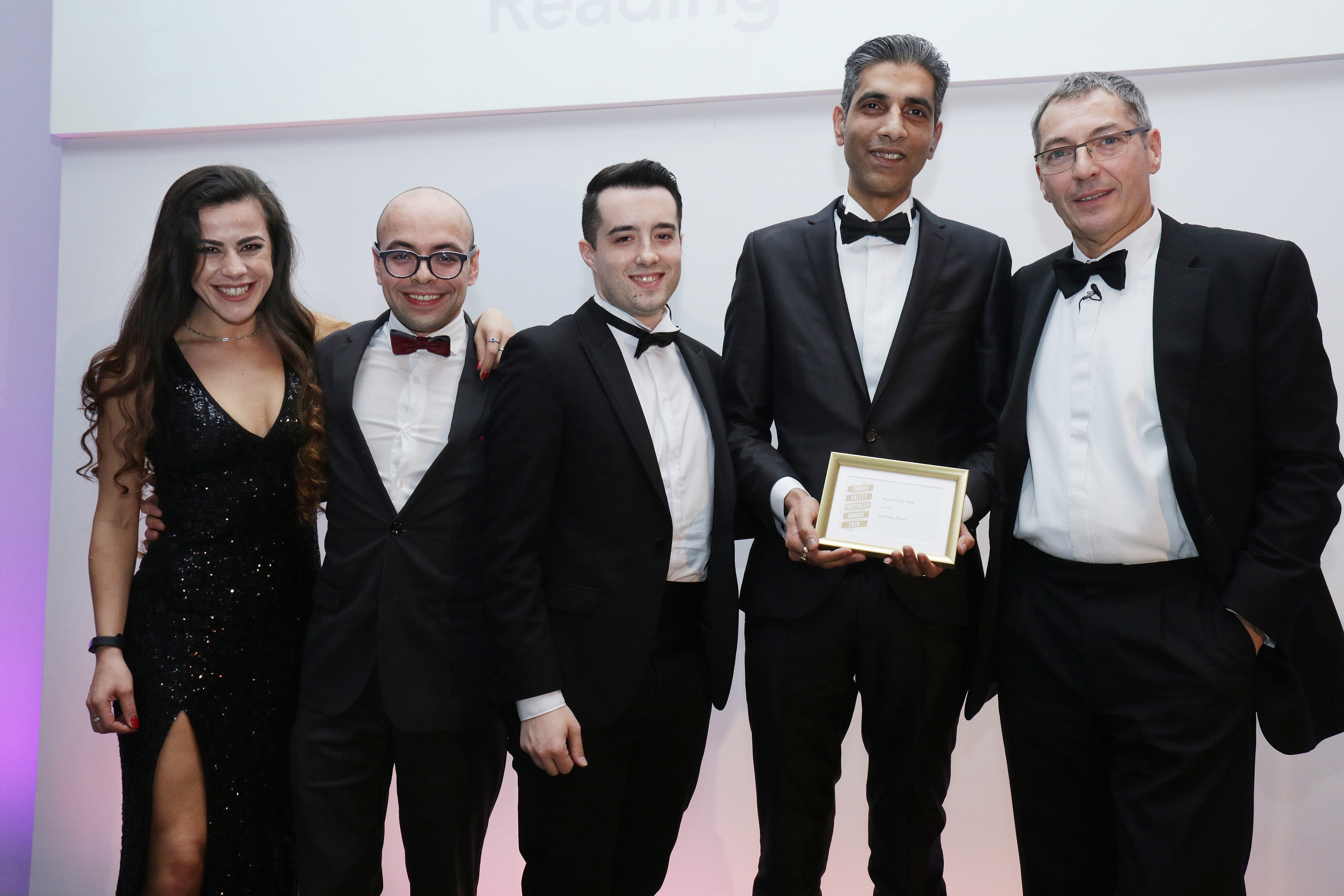 The Forbury Hotel team win silver in Hotel of the Year
