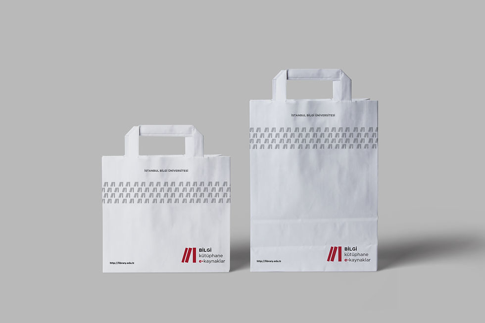Paper Bag for Latif Mutlu Library