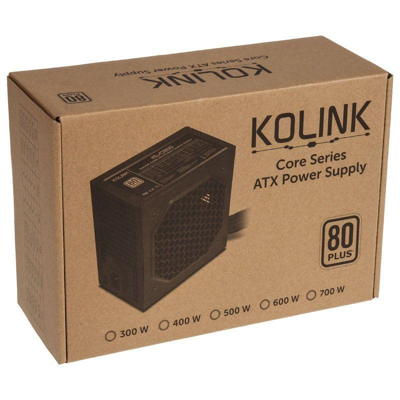 Miniatura: Fonte de Alimentação Kolink Core 500W 80+

