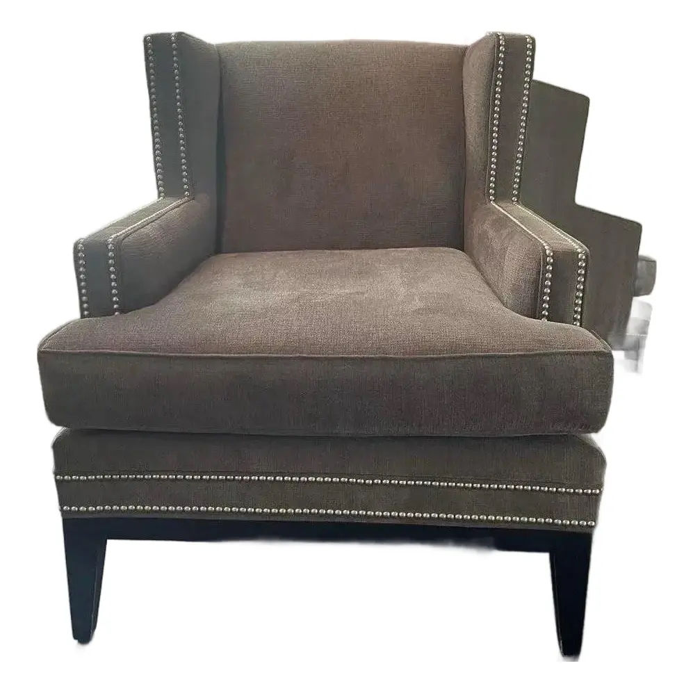 Modern Gray Accent Chair by Mitchell Gold + Bob Williams