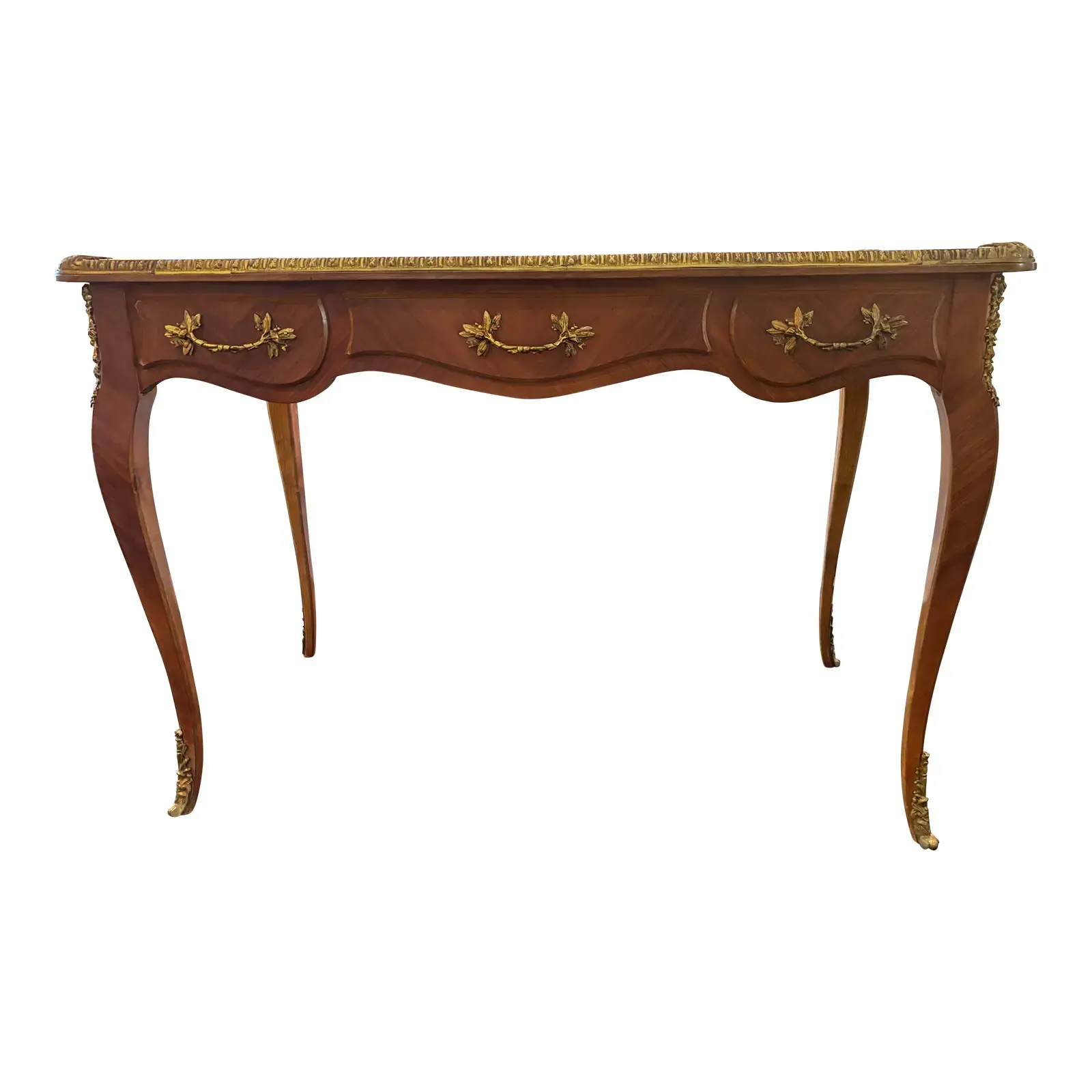 19th Century Kingwood Louis XV Style Desk