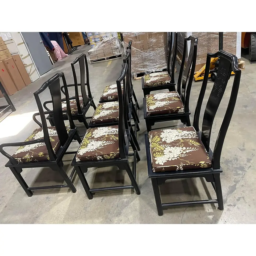 Thumbnail: Late 20th Century Chin Hua Dining Chairs by Century Furniture- Set of 8