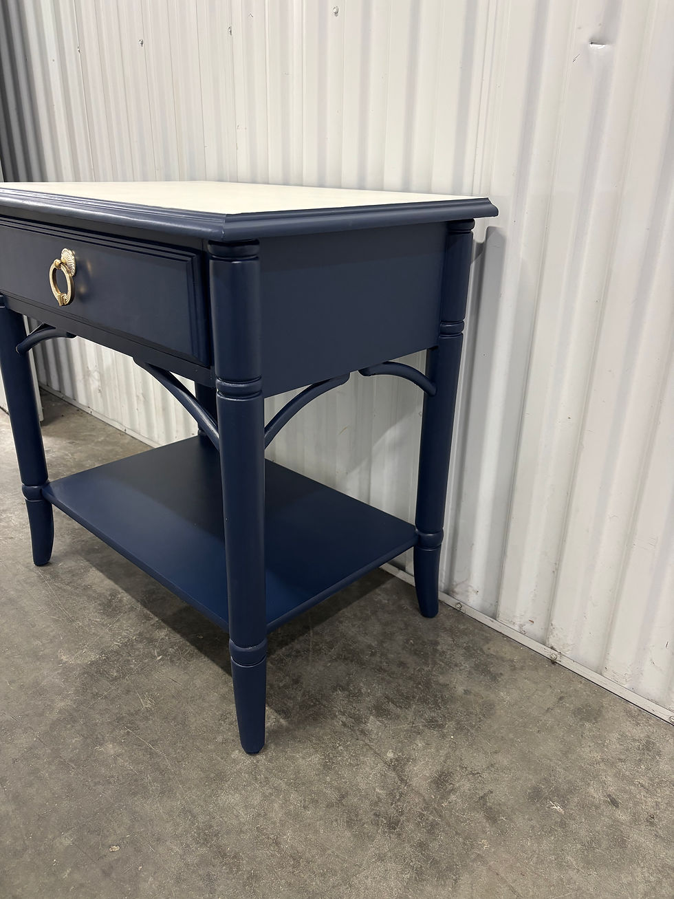 Thumbnail: Coastal Chic Blue Nightstand by Thomasville