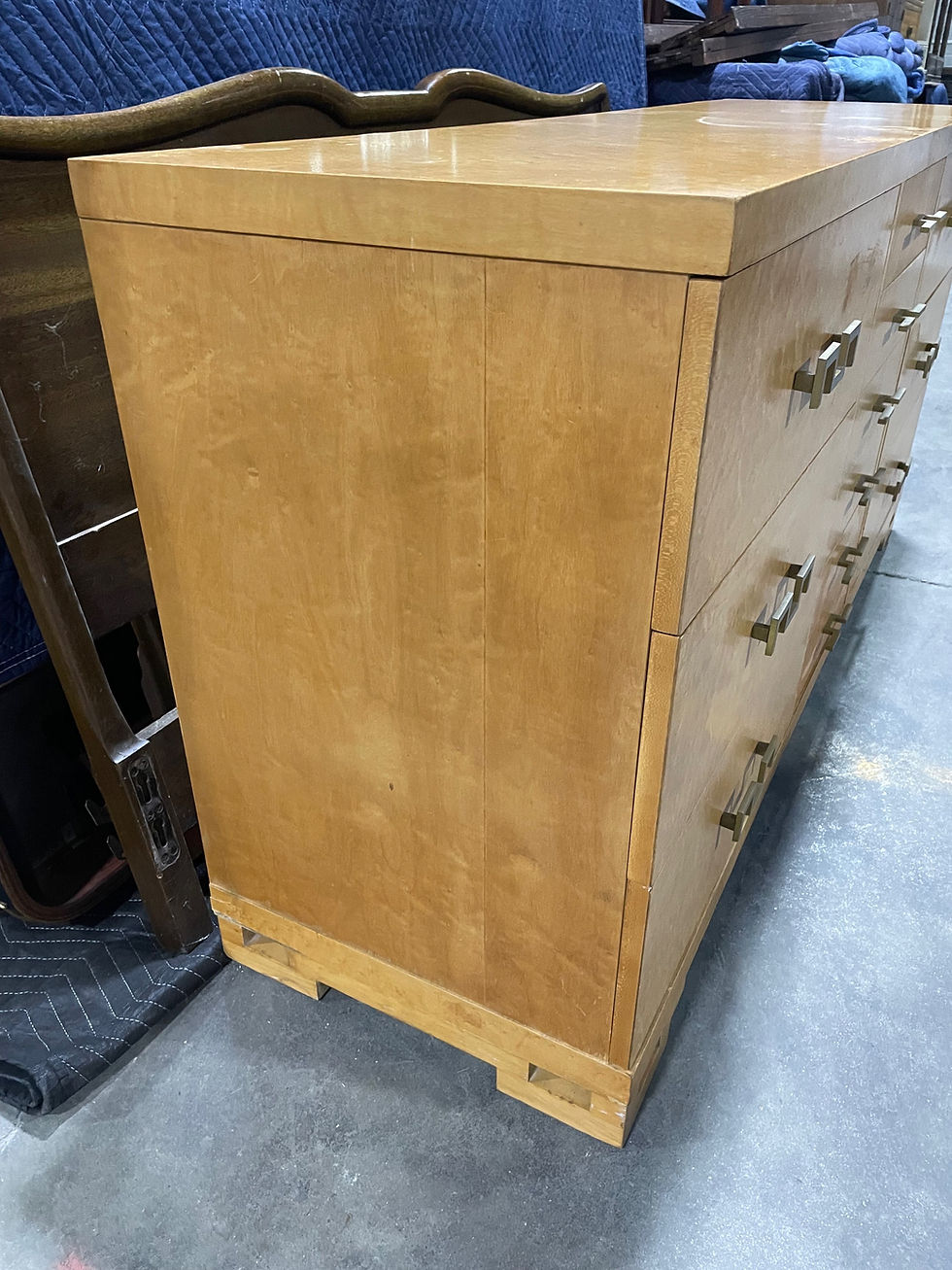 Thumbnail: Mid 20th Century Rare Birds Eye Maple Dresser